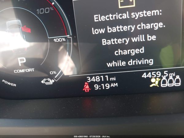 2022 AUDI E-TRON GT PRESTIGE QUATTRO