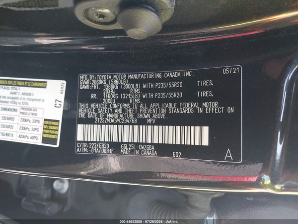 2021 LEXUS RX 350 F SPORT APPEARANCE