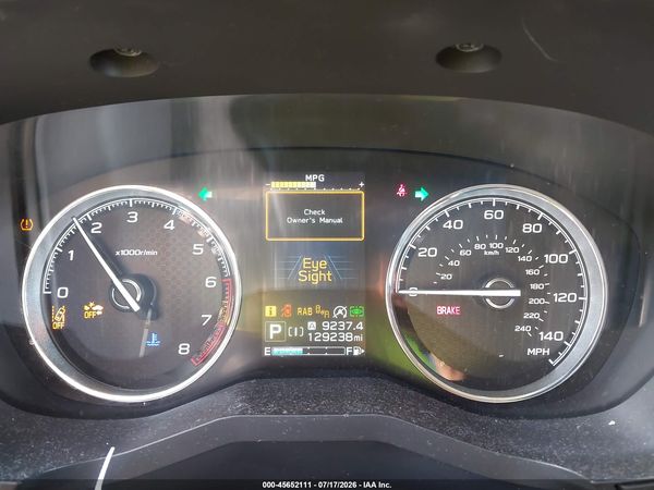 2019 SUBARU FORESTER TOURING