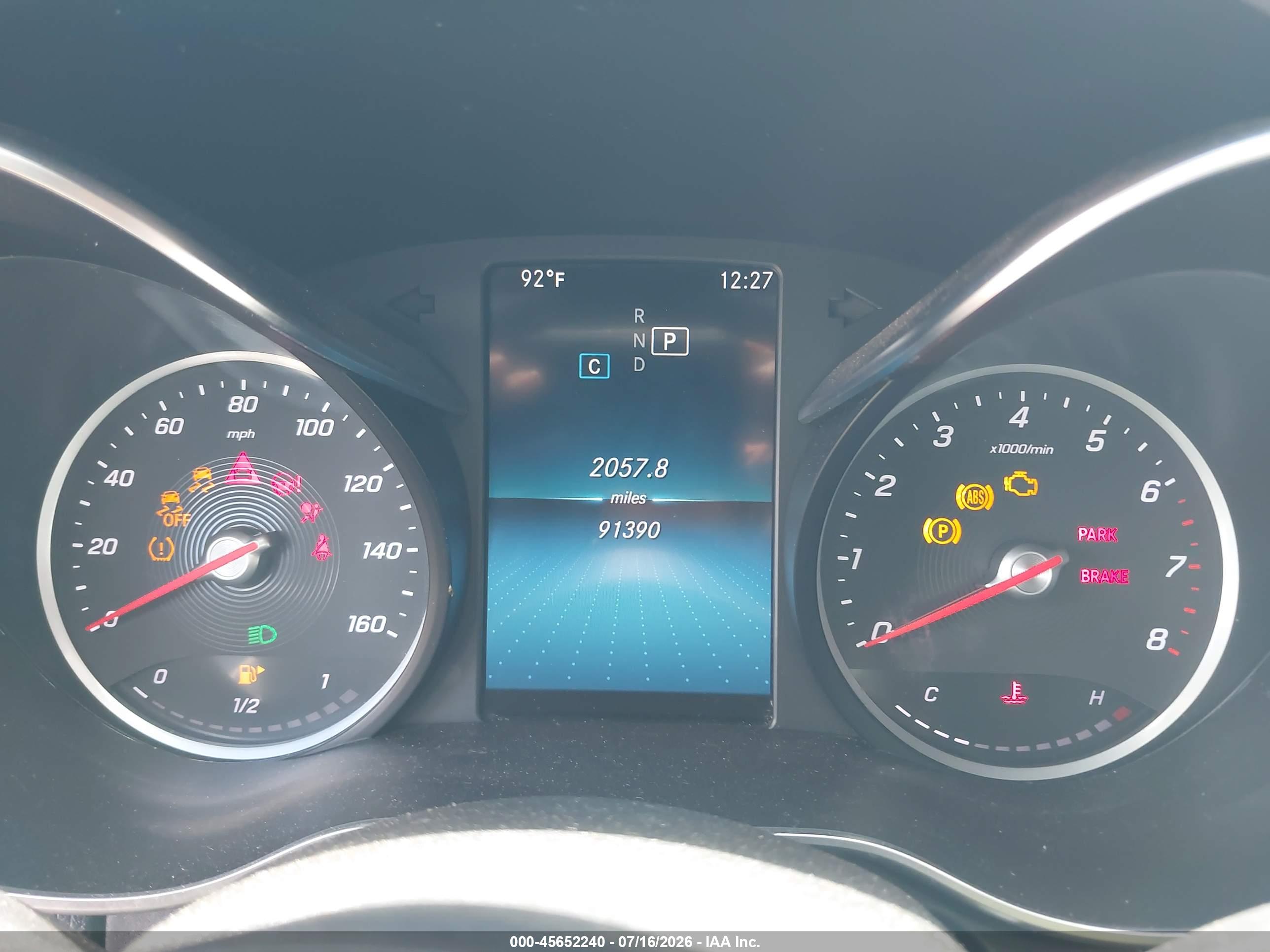 2019 MERCEDES-BENZ C 300 C300