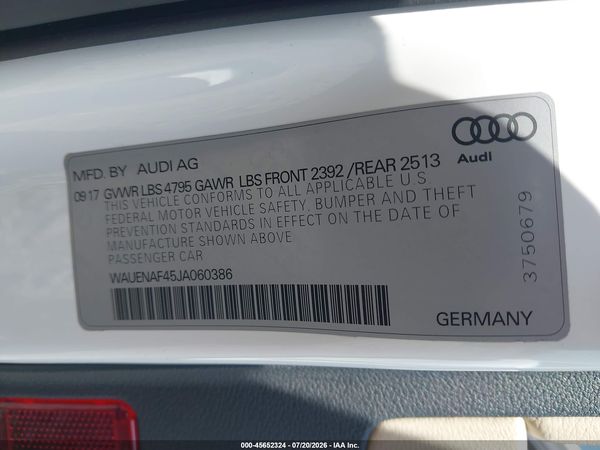 2018 AUDI A4