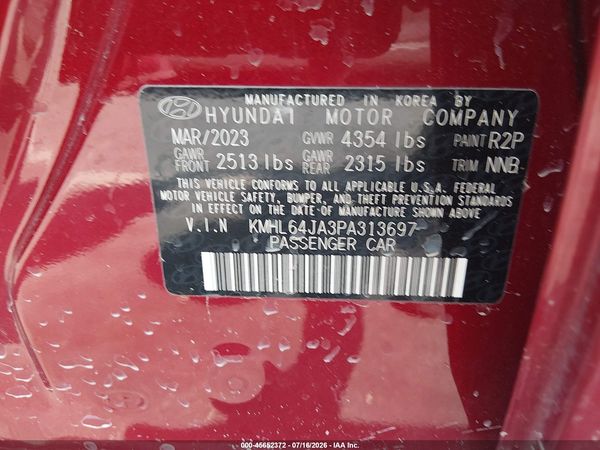 2023 HYUNDAI SONATA SEL