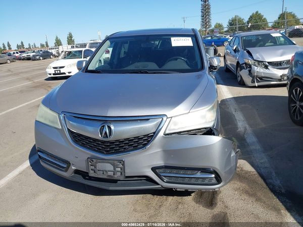 2016 ACURA MDX ACURAWATCH PLUS PACKAGE