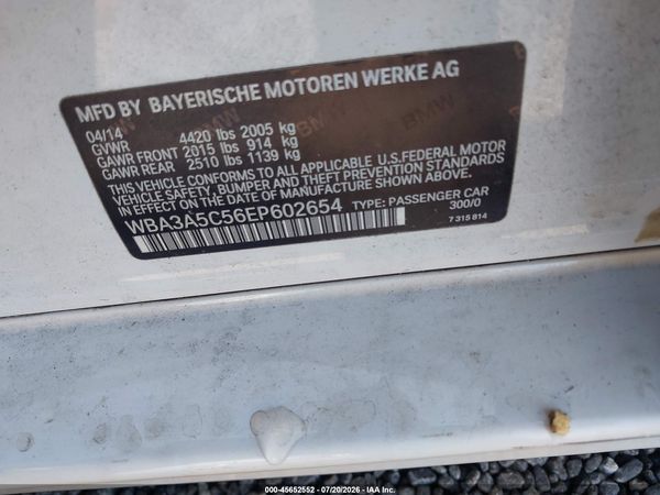 2014 BMW 328I