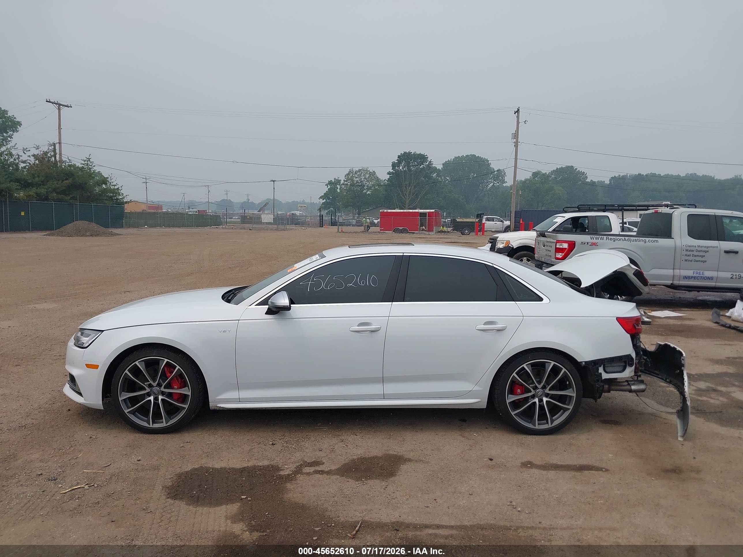 2018 AUDI S4 3.0T PREMIUM PLUS