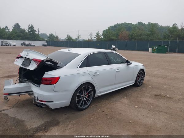 2018 AUDI S4 3.0T PREMIUM PLUS