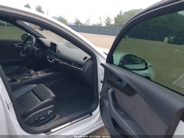 2018 AUDI S4 3.0T PREMIUM PLUS