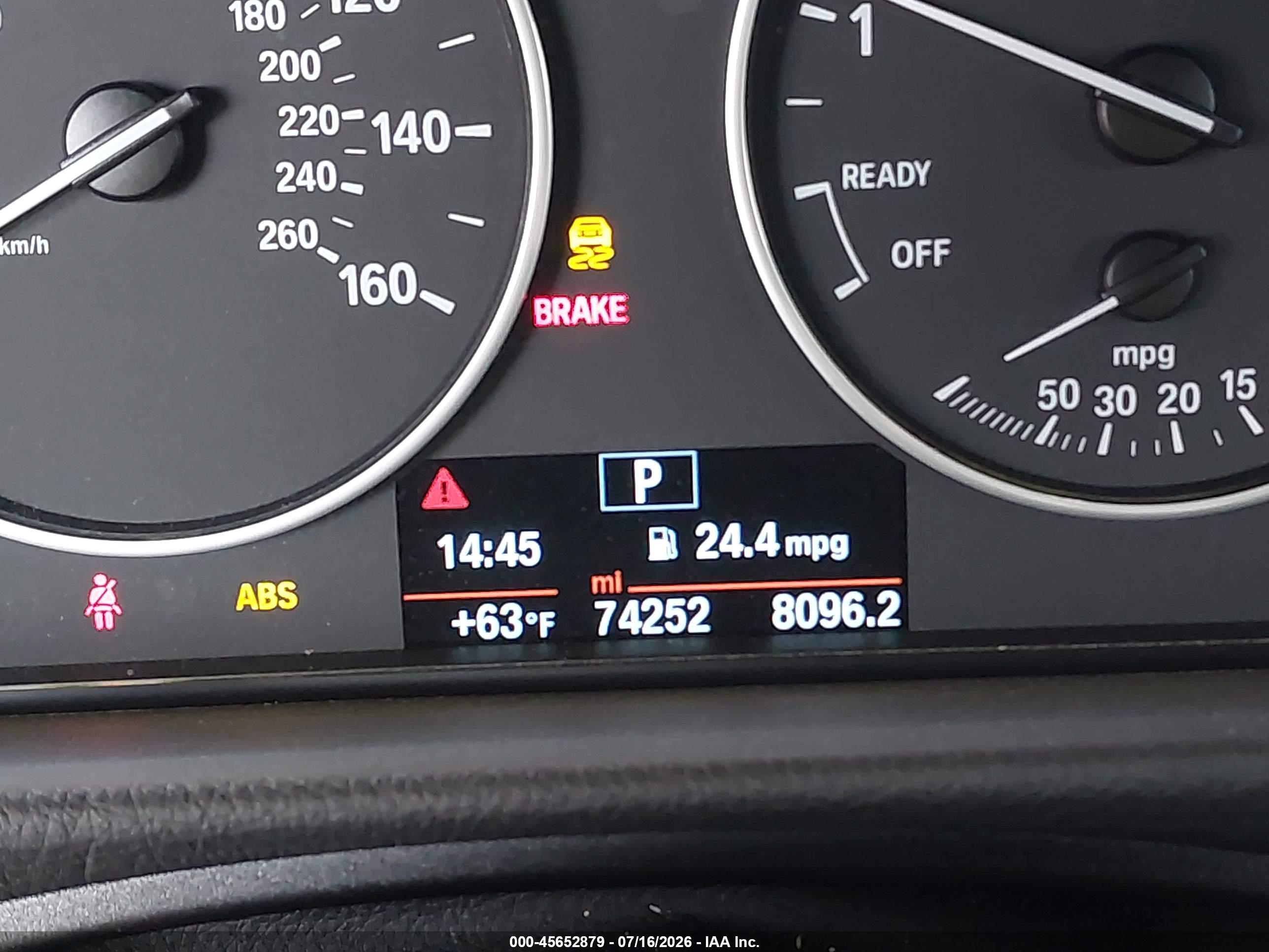 2015 BMW 328I