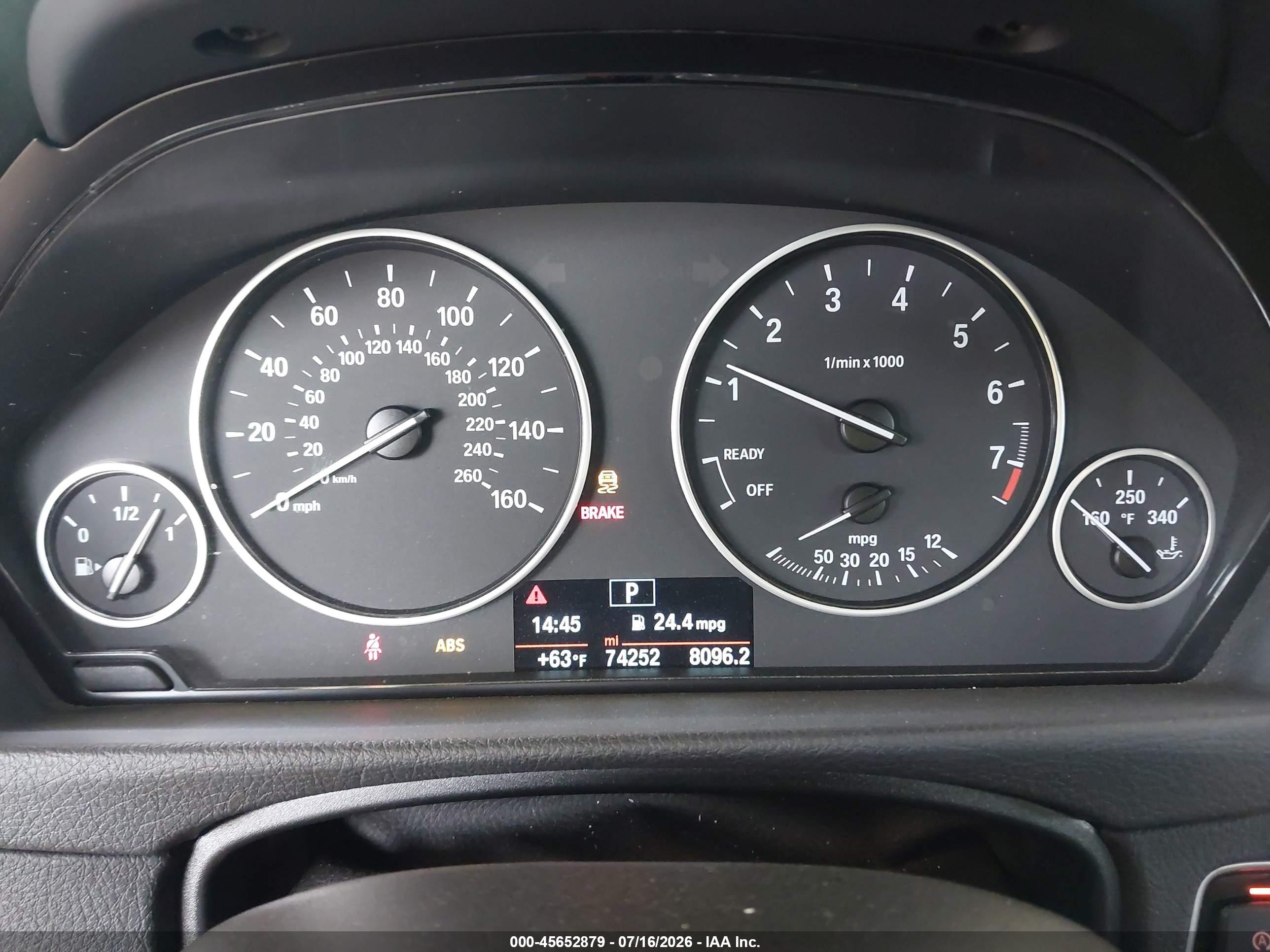 2015 BMW 328I