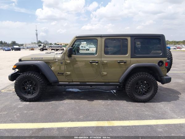 2025 JEEP WRANGLER 4-DOOR WILLYS 4X4