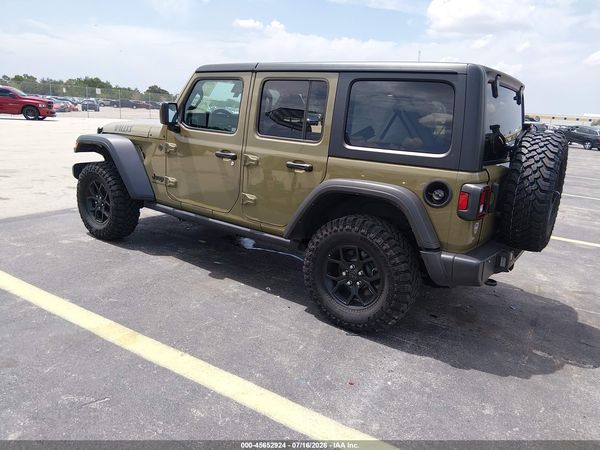 2025 JEEP WRANGLER 4-DOOR WILLYS 4X4