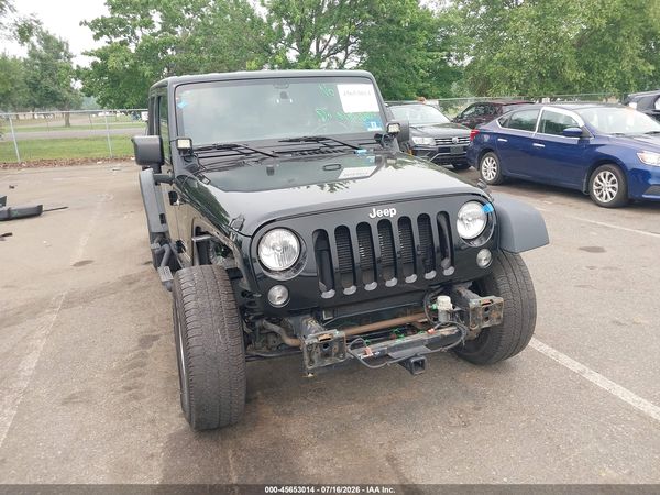 2016 JEEP WRANGLER UNLIMITED SPORT — I6