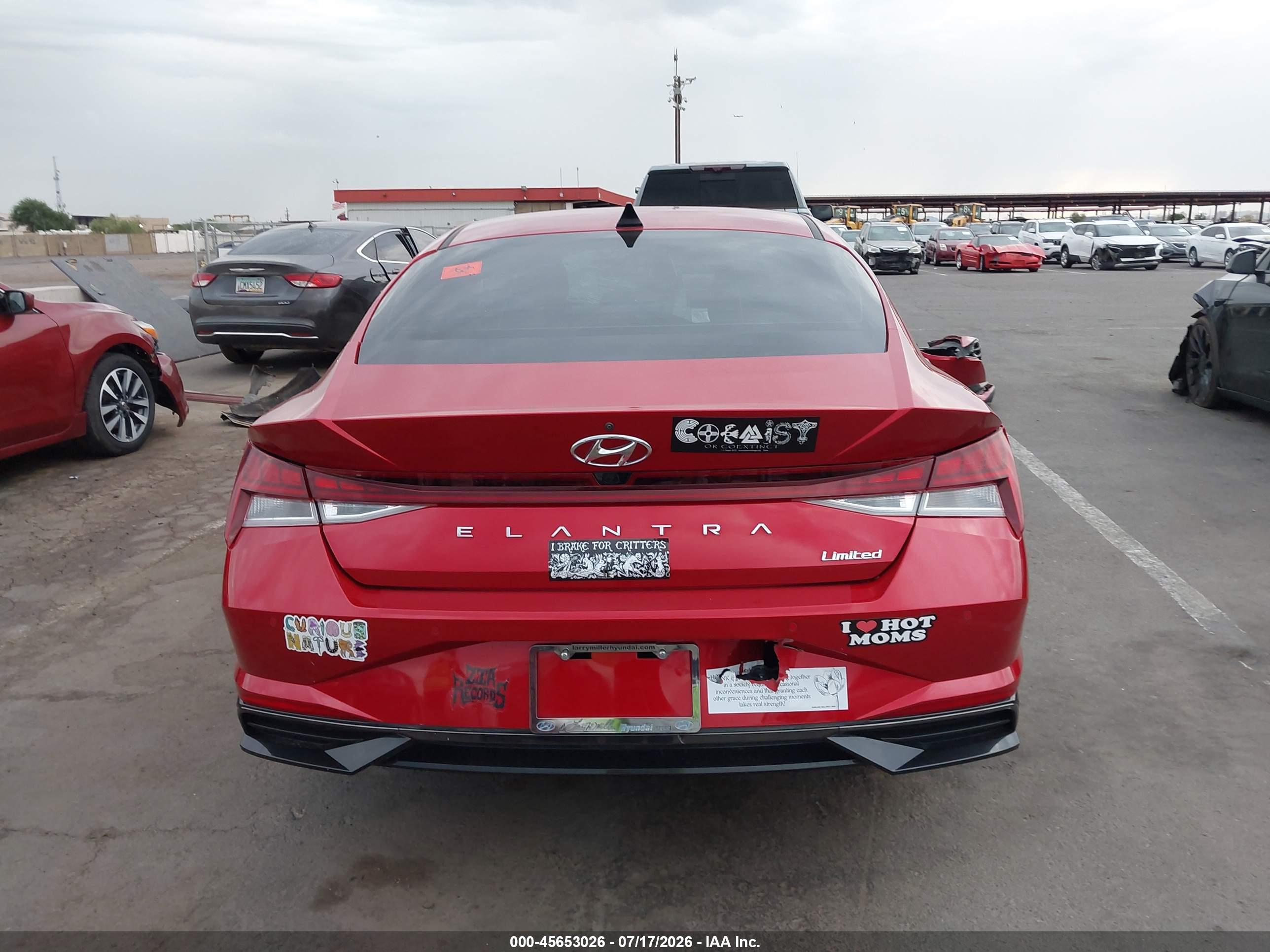 2022 HYUNDAI ELANTRA Limited