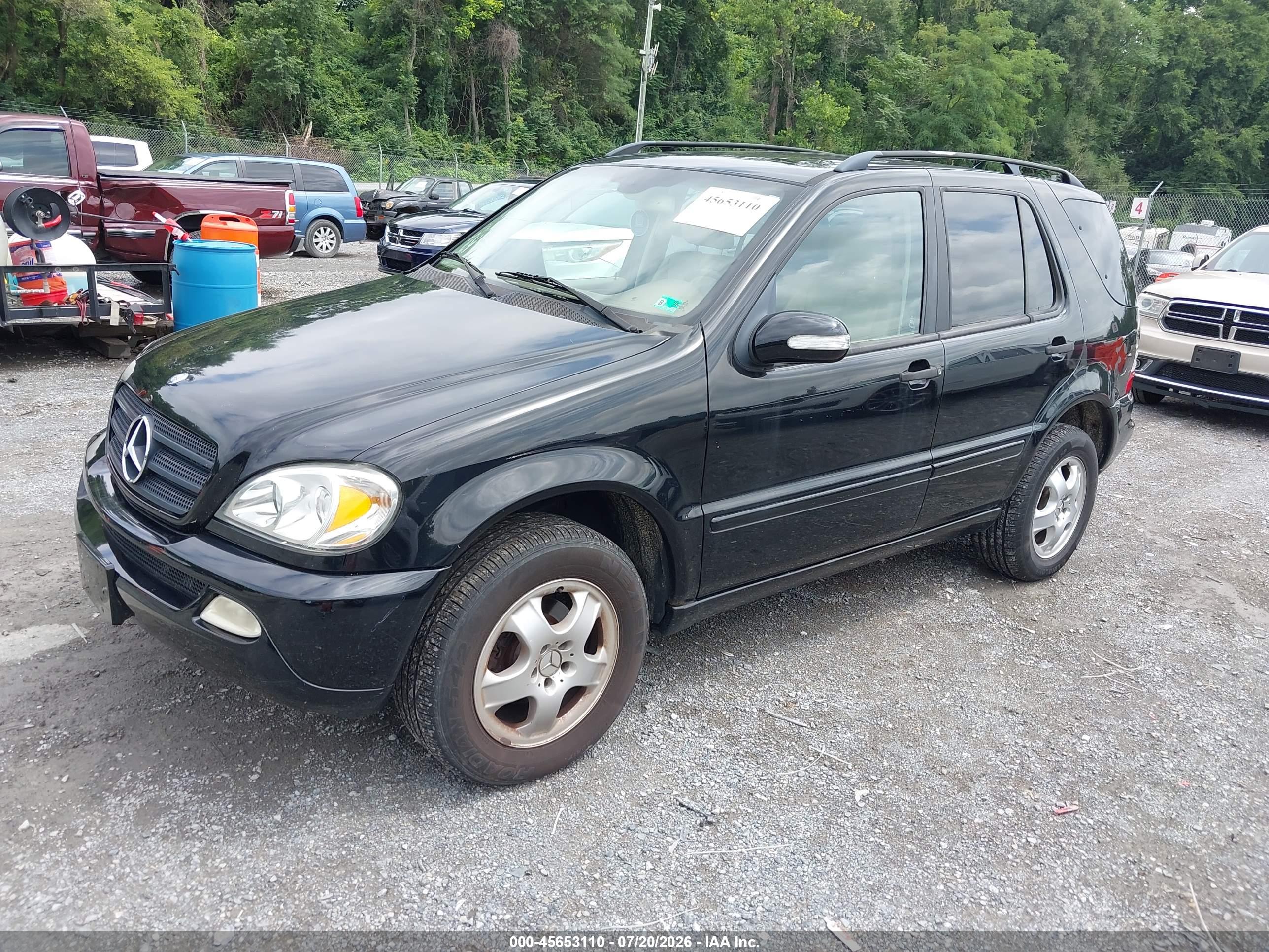 2004 MERCEDES-BENZ ML 350 ML350