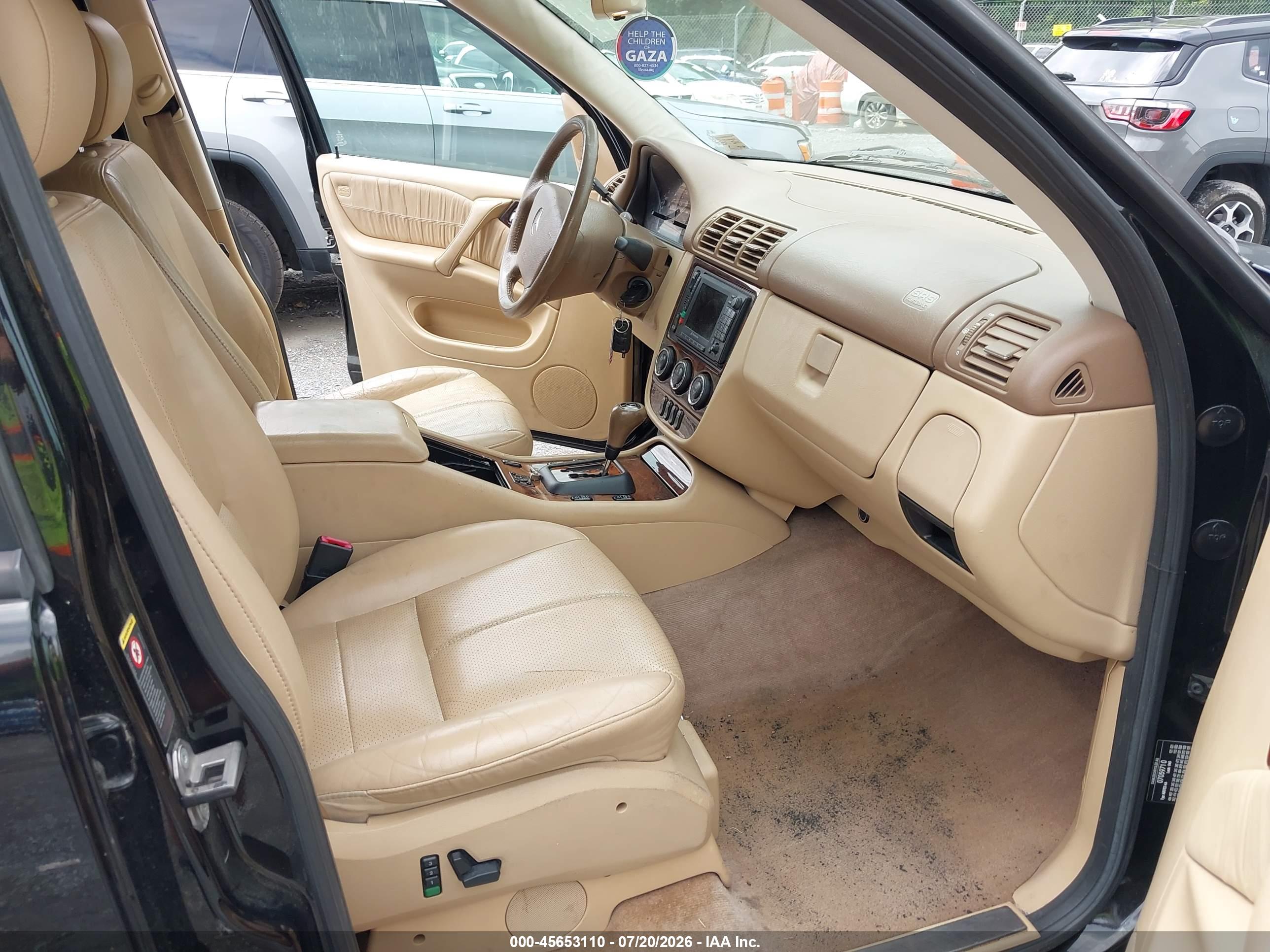 2004 MERCEDES-BENZ ML 350 ML350