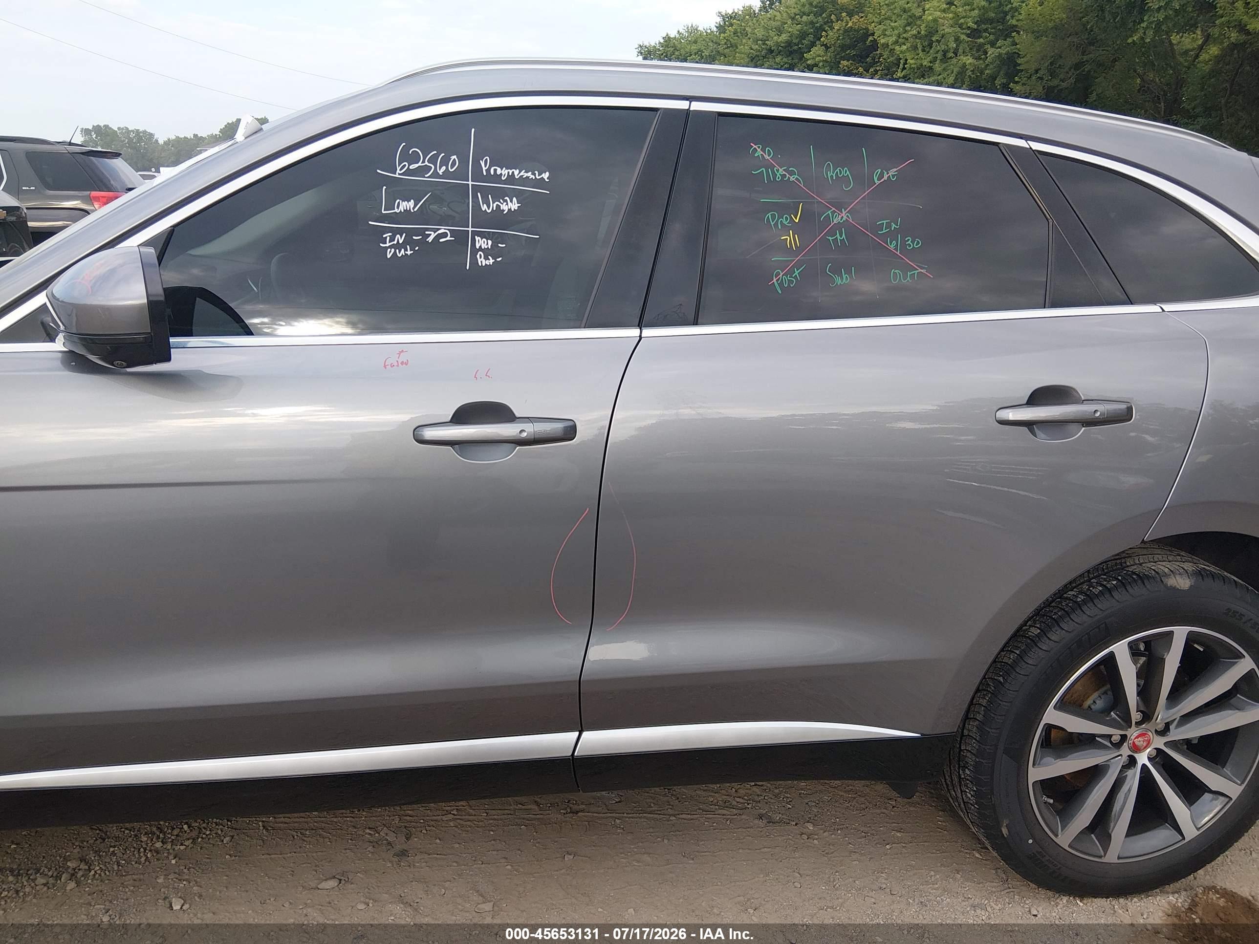 2021 JAGUAR F-PACE S P250 AWD AUTOMATIC
