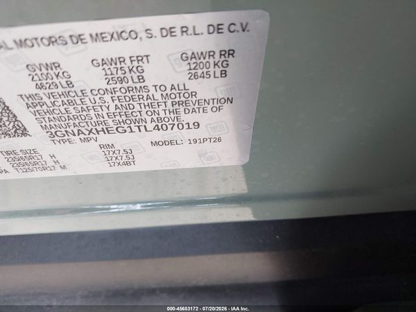 2026 CHEVROLET EQUINOX FWD LT — I9