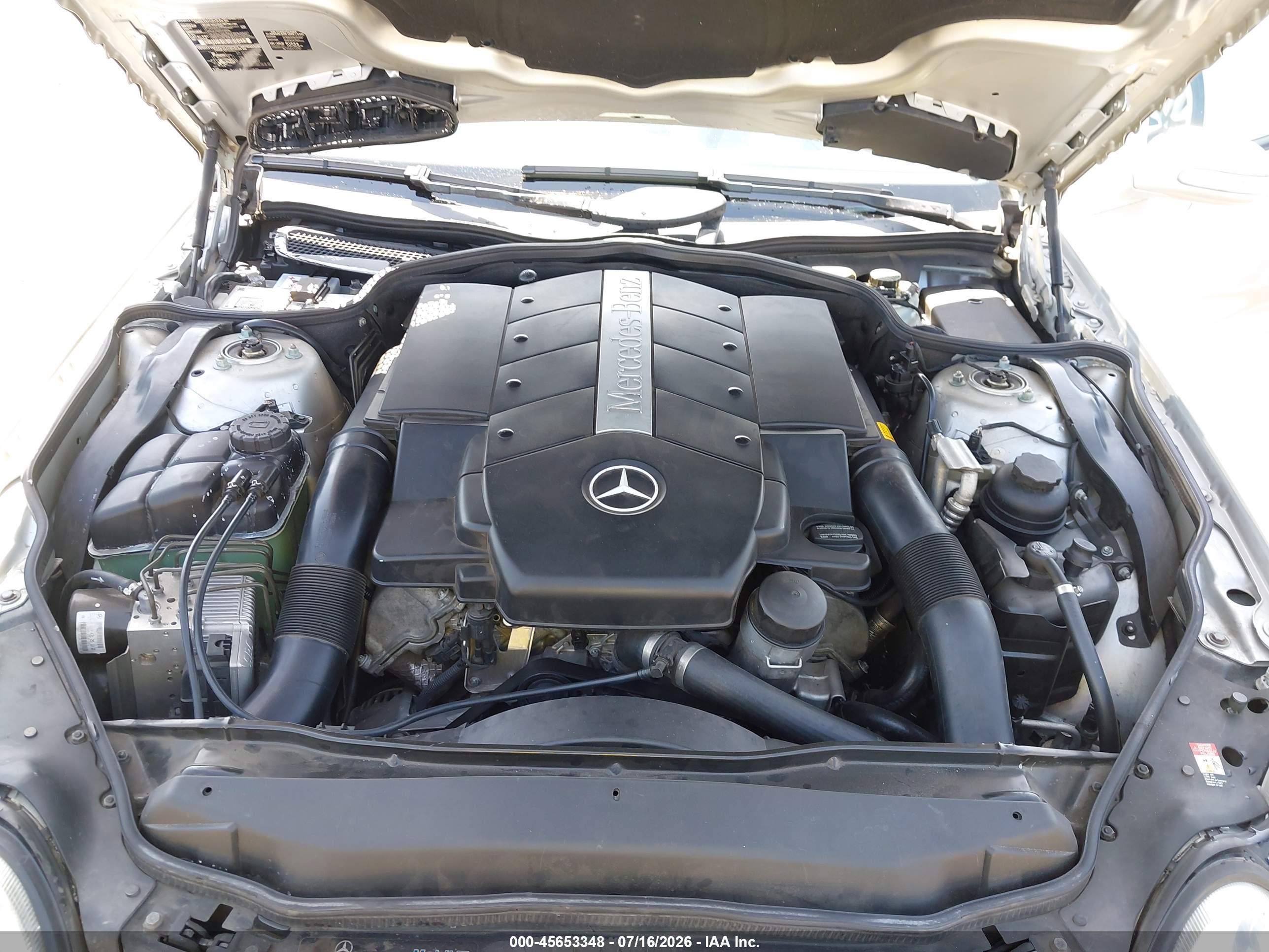 2003 MERCEDES-BENZ SL 500 SL500