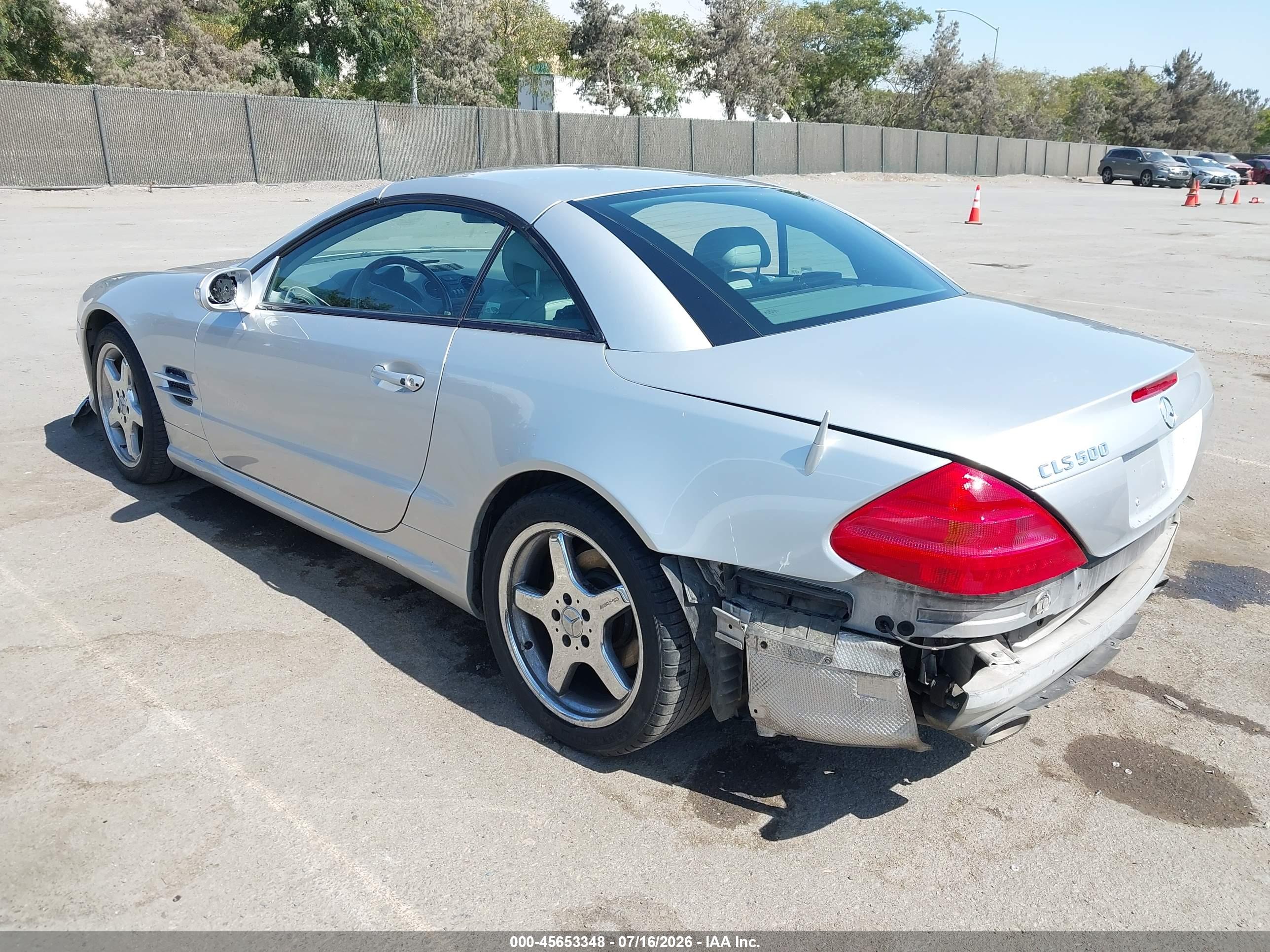2003 MERCEDES-BENZ SL 500 SL500