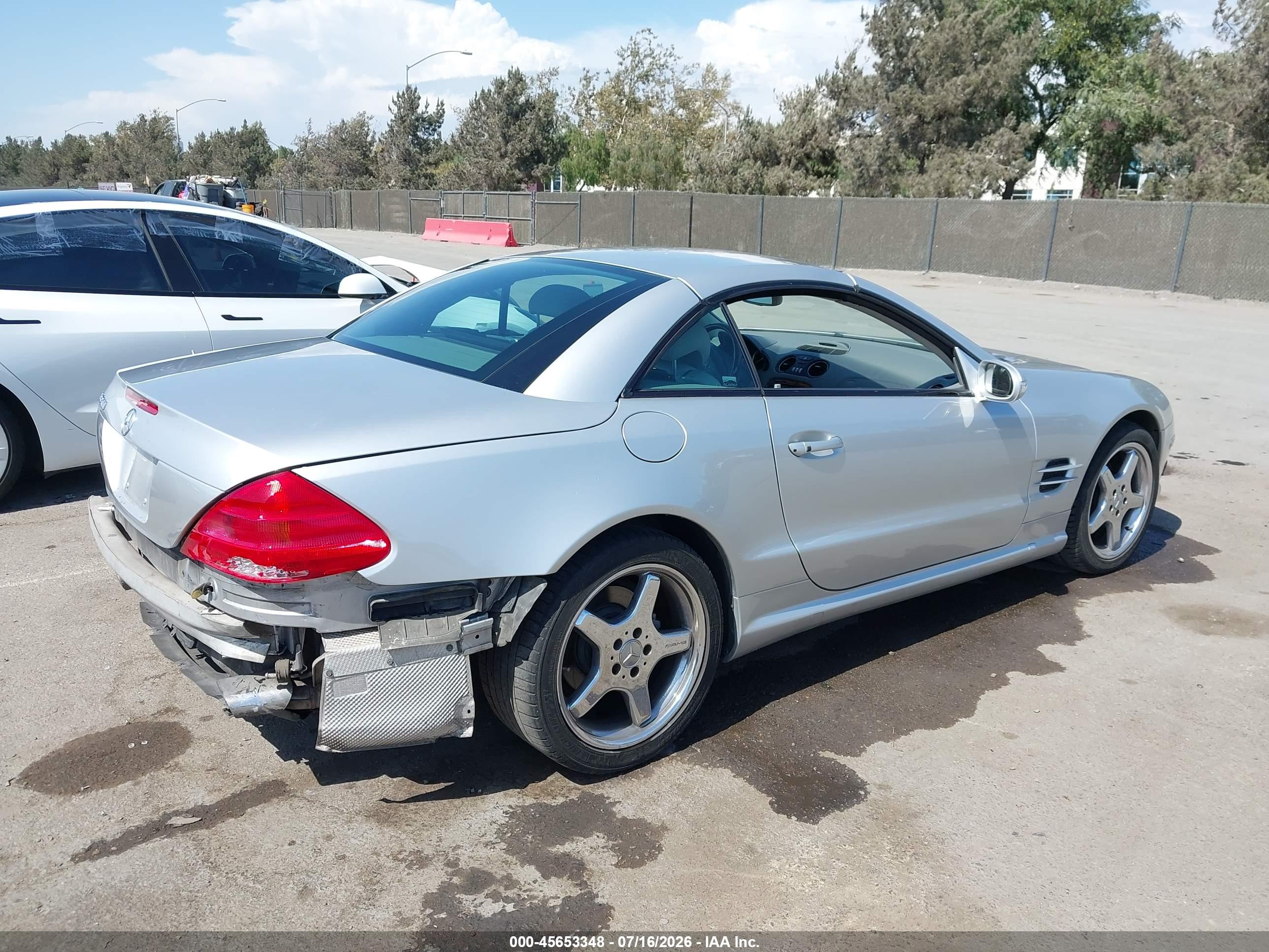2003 MERCEDES-BENZ SL 500 SL500