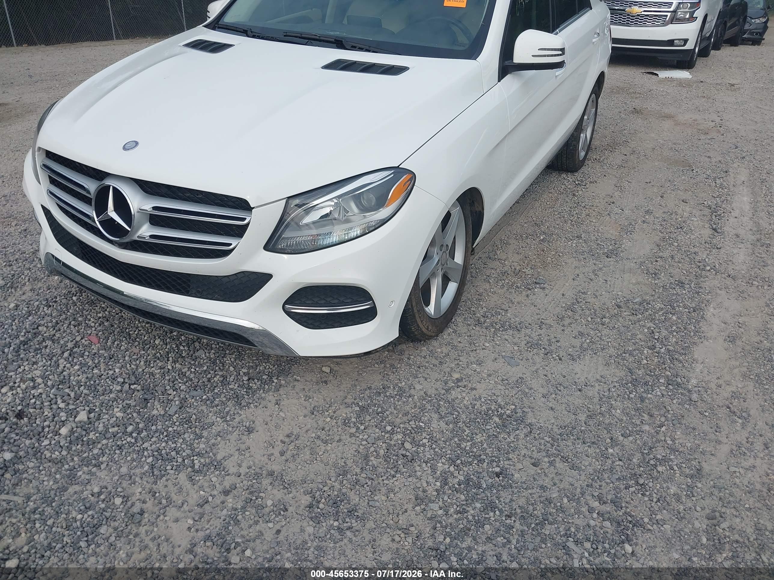 2016 MERCEDES-BENZ GLE 350 4MATIC