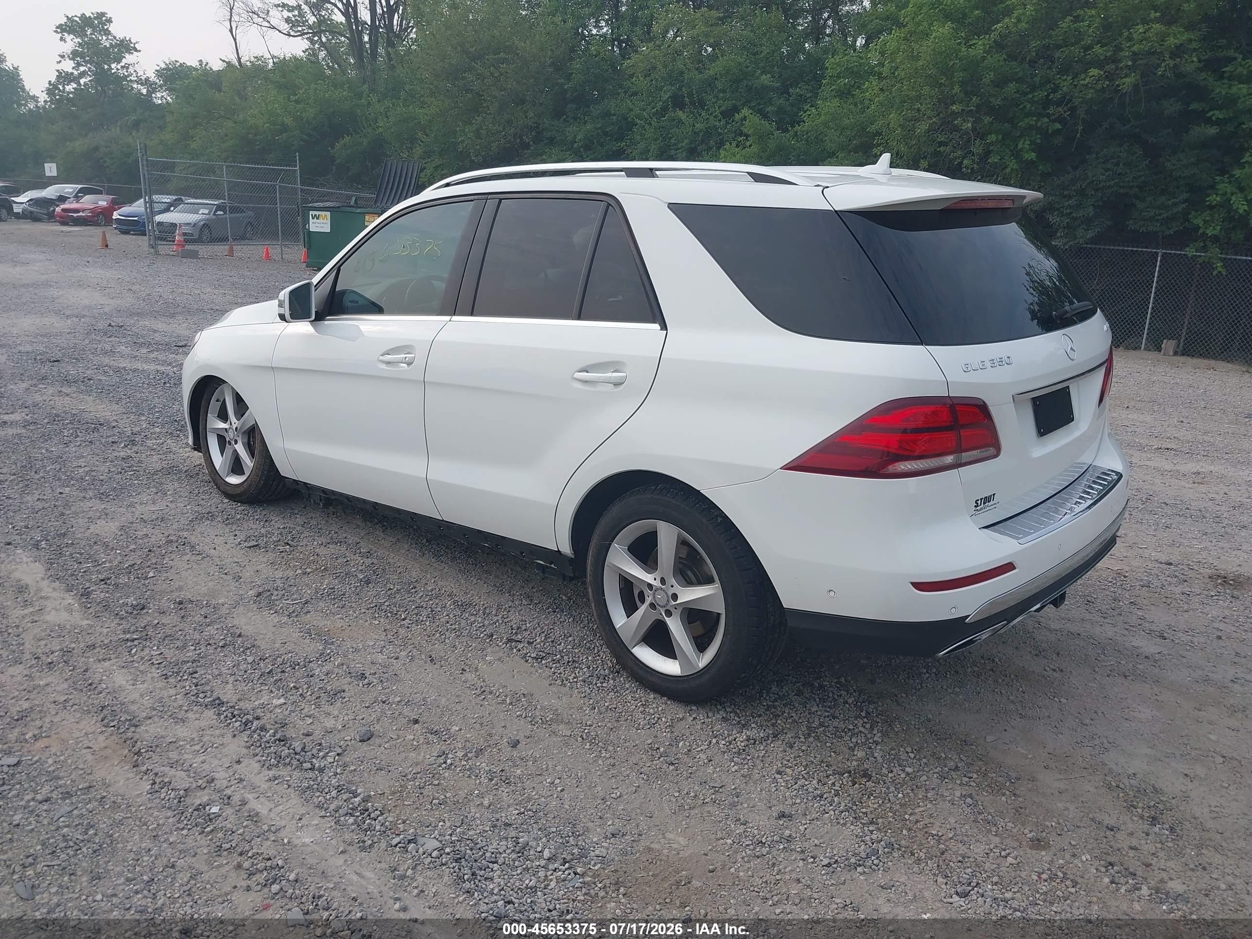 2016 MERCEDES-BENZ GLE 350 4MATIC