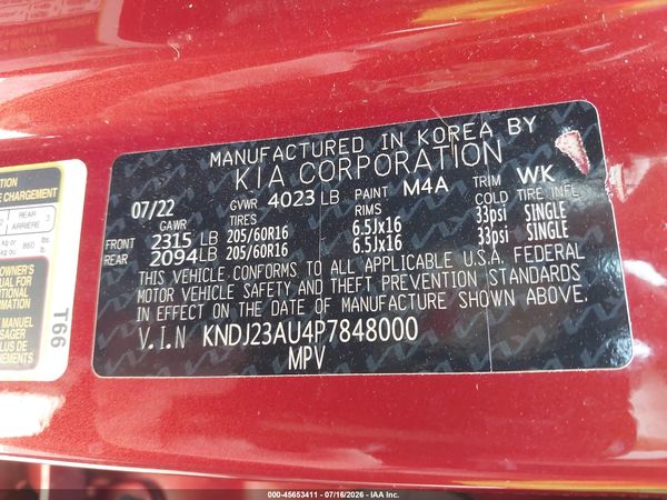 2023 KIA SOUL LX