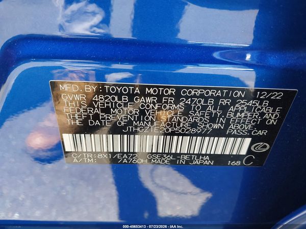2023 LEXUS IS 350 F SPORT