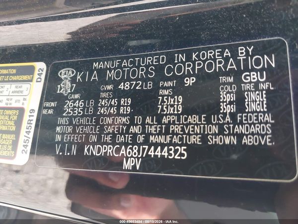 2018 KIA SPORTAGE SX TURBO