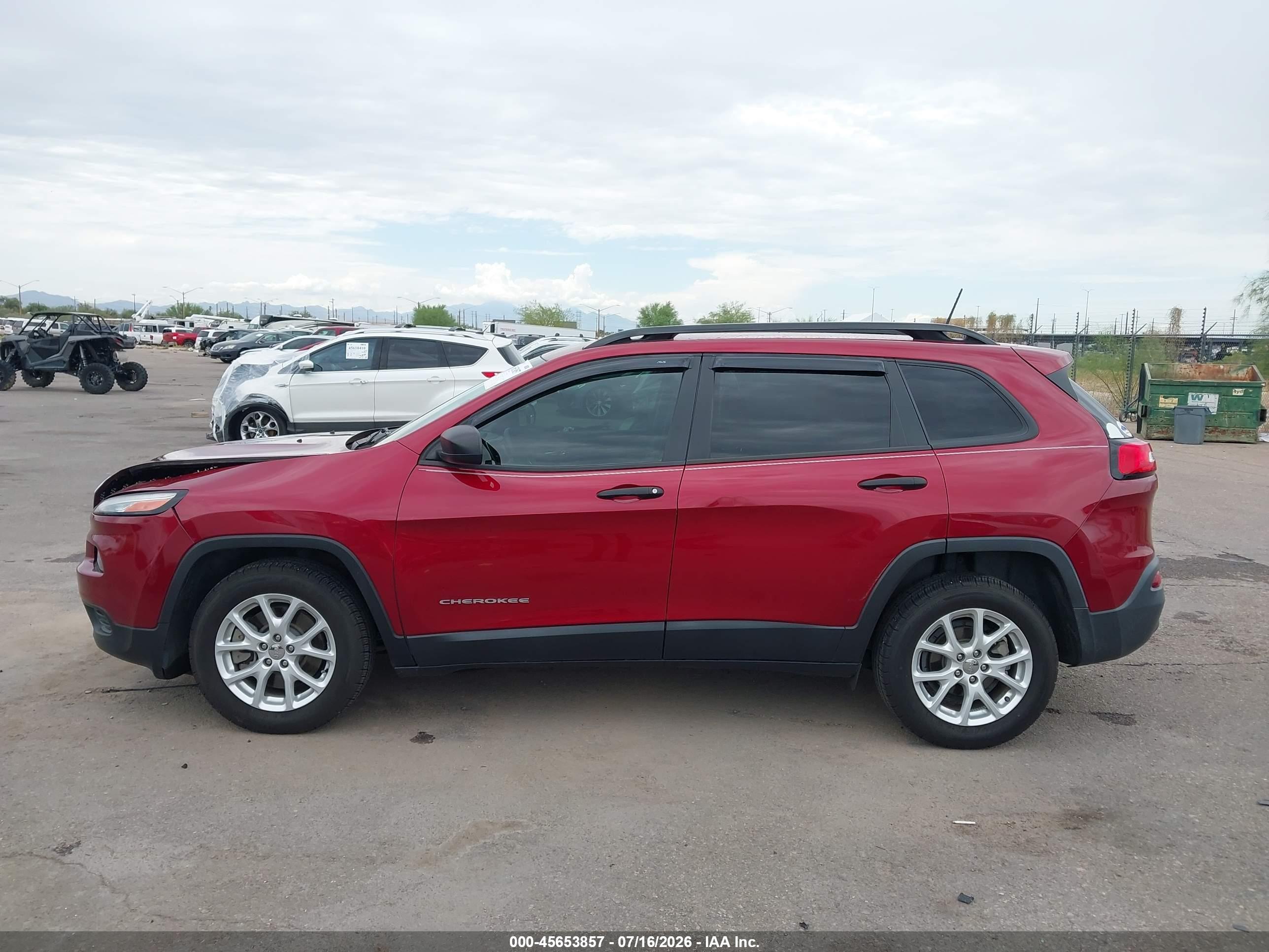 2017 JEEP CHEROKEE SPORT FWD