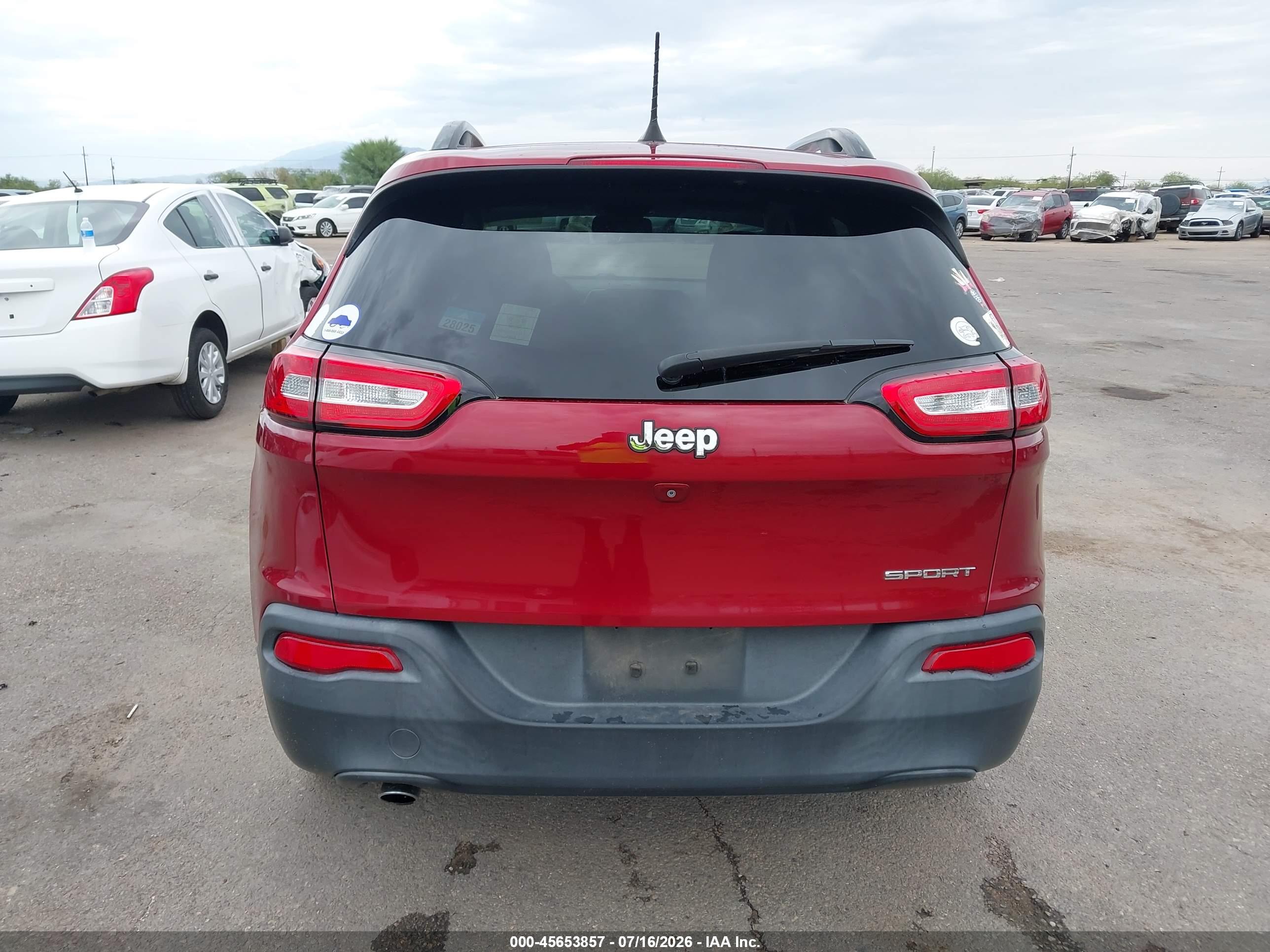 2017 JEEP CHEROKEE SPORT FWD