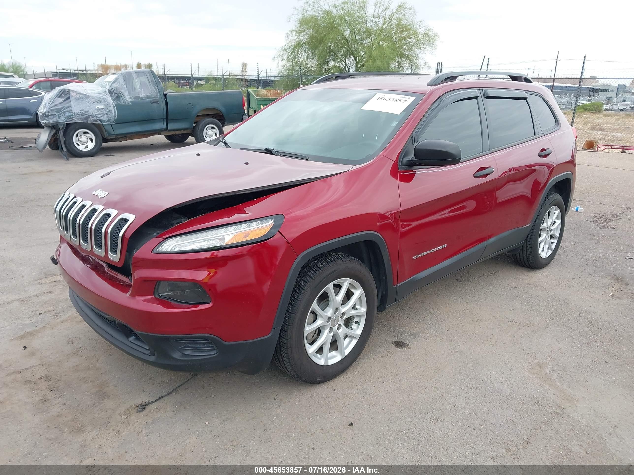 2017 JEEP CHEROKEE SPORT FWD