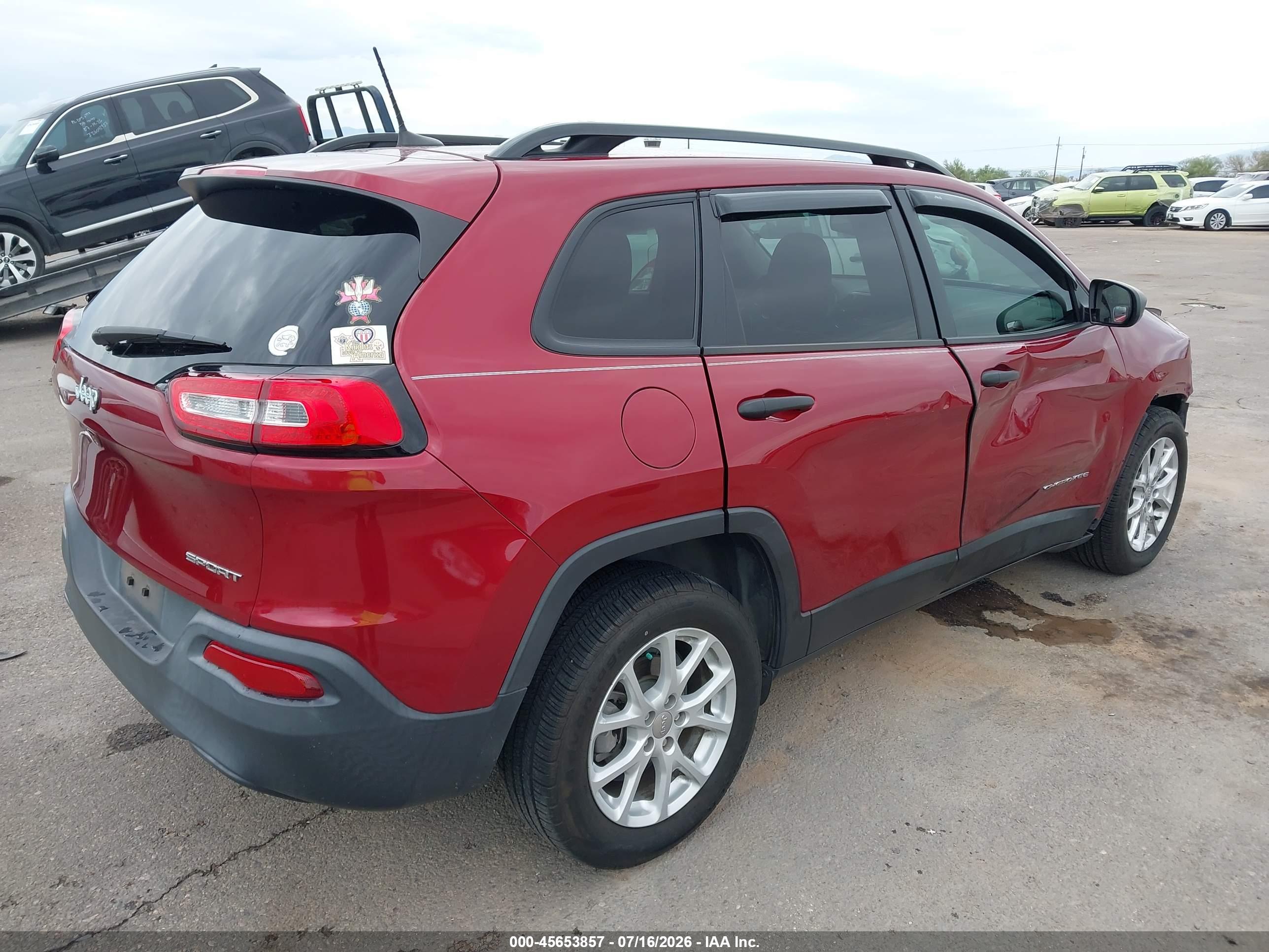 2017 JEEP CHEROKEE SPORT FWD
