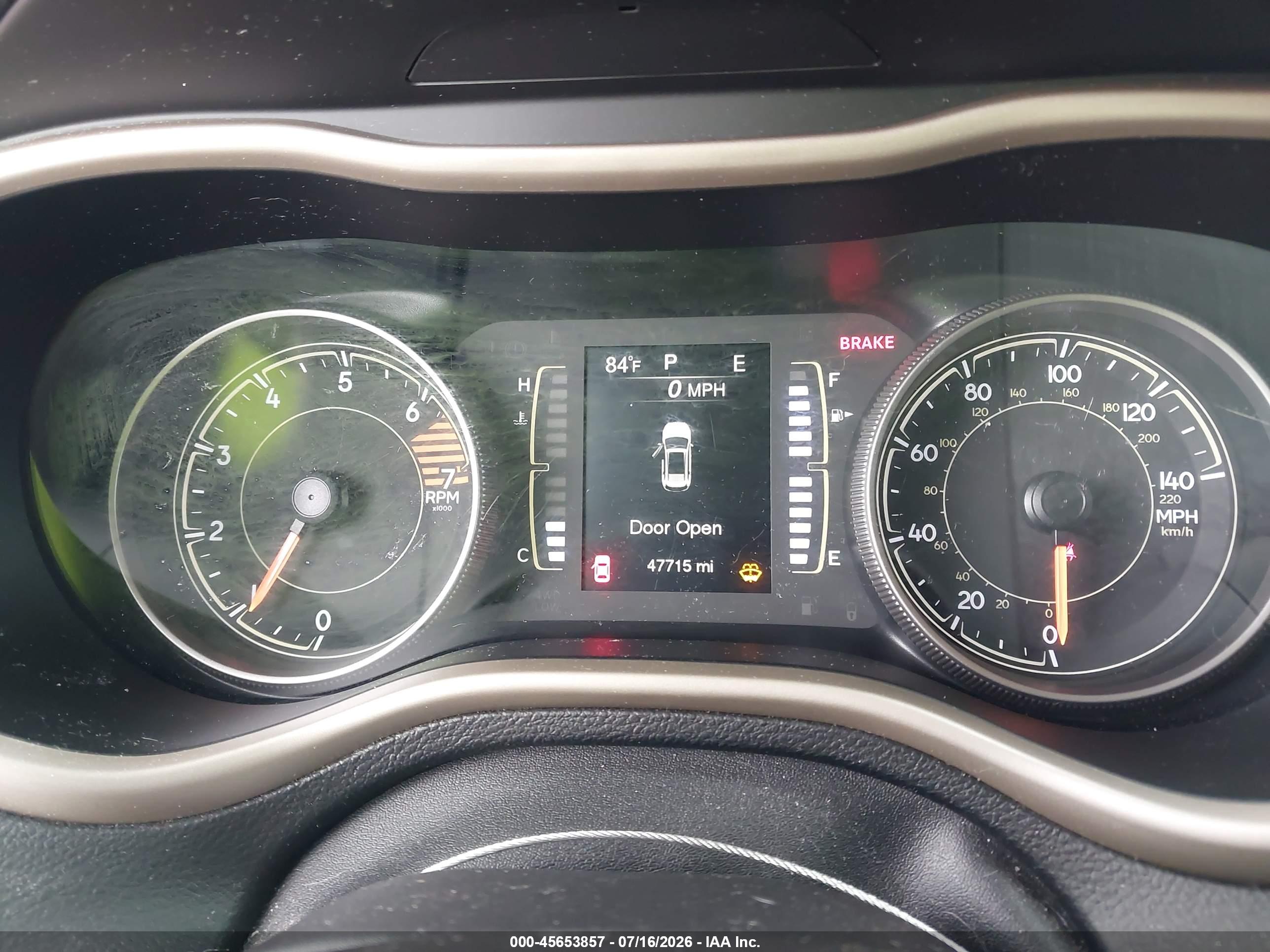 2017 JEEP CHEROKEE SPORT FWD