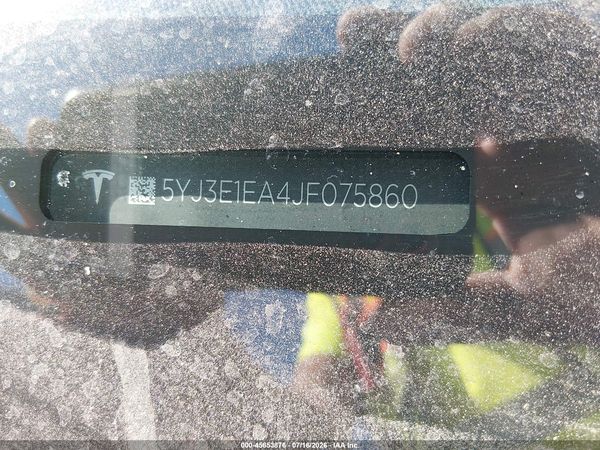 2018 TESLA MODEL 3 LONG RANGE/MID RANGE