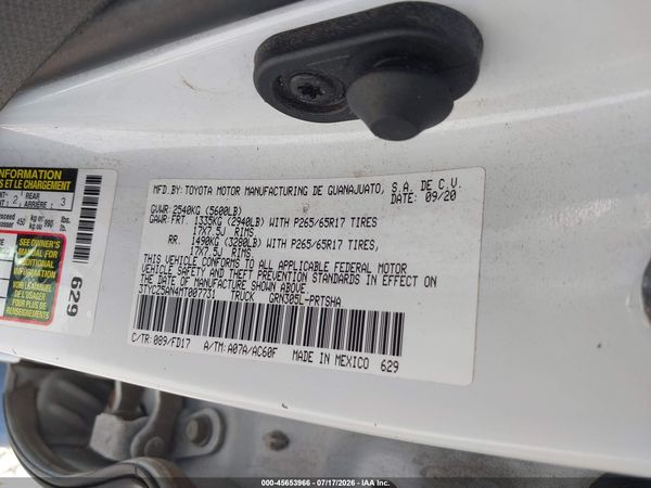 2021 TOYOTA TACOMA TRD SPORT