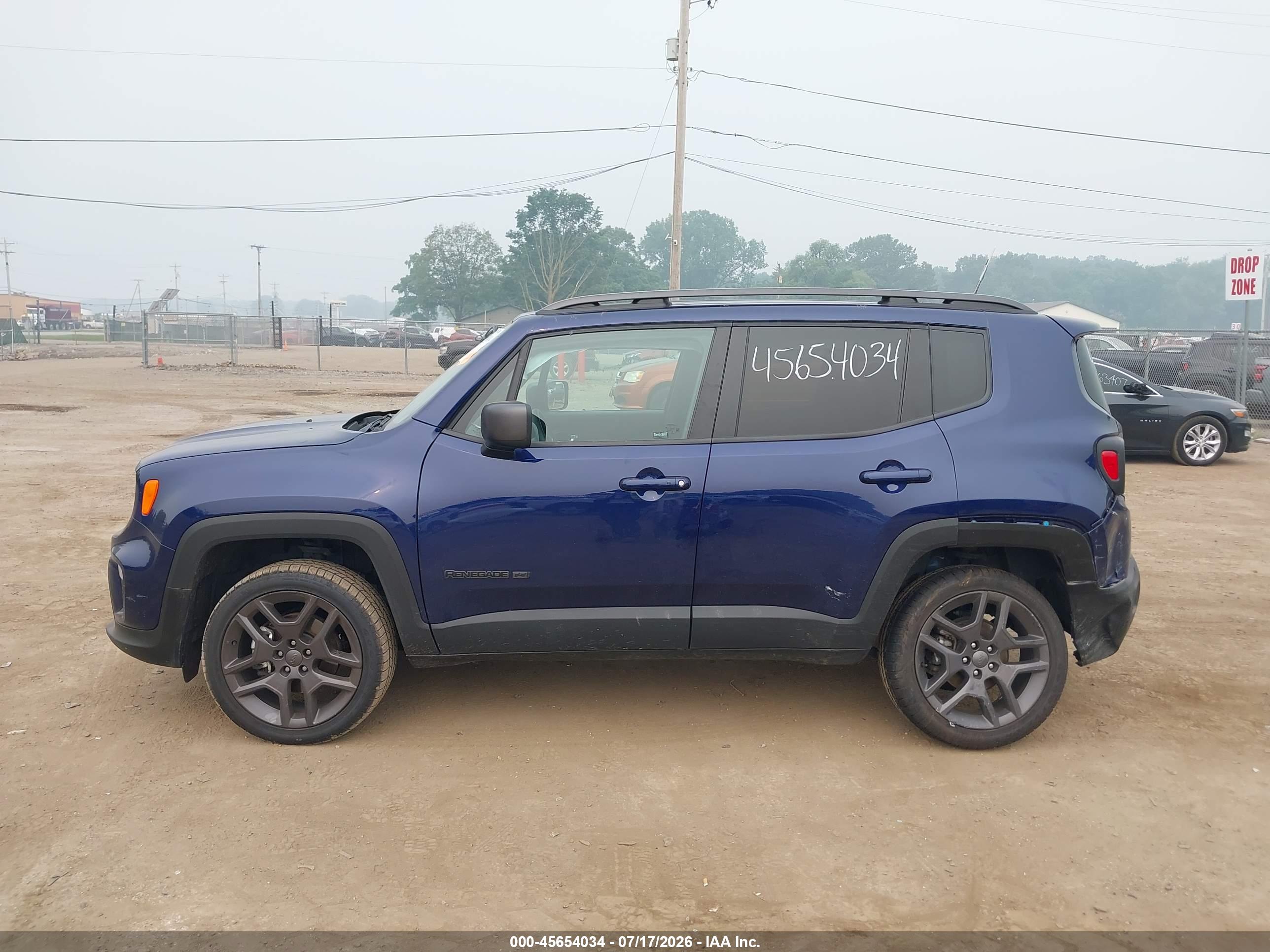 2021 JEEP RENEGADE 80TH ANNIVERSARY 4X4