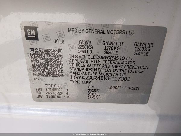 2019 CADILLAC XT4 LUXURY