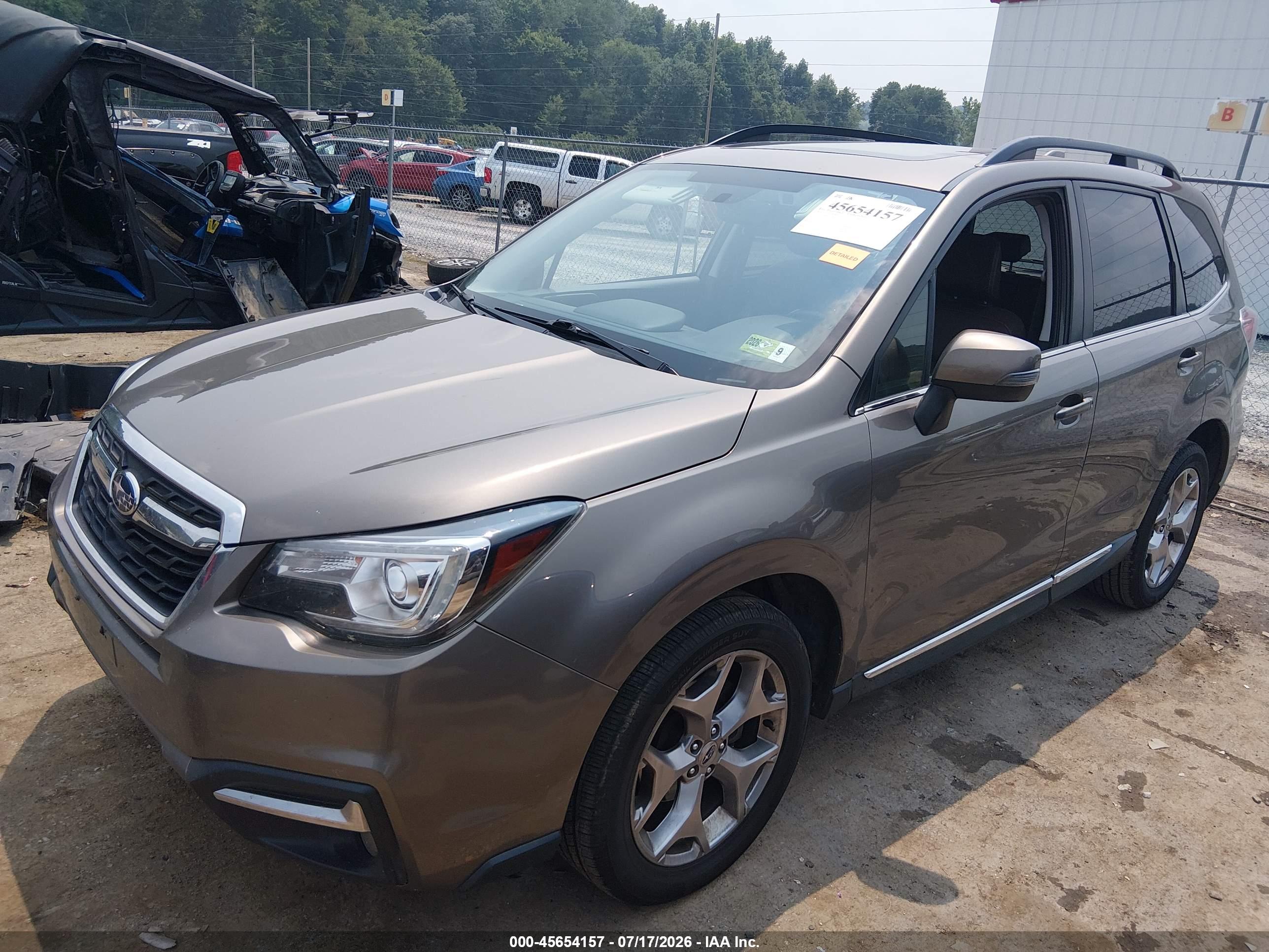 2018 SUBARU FORESTER 2.5I TOURING — I2