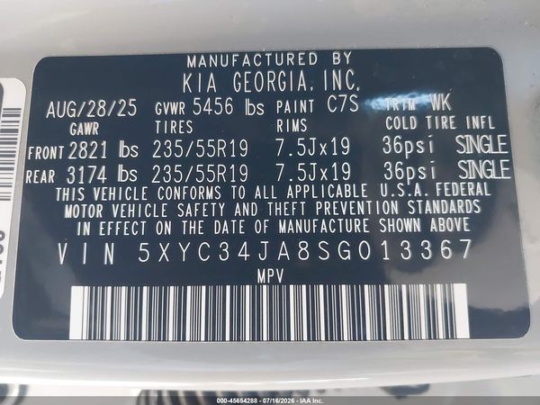 2025 KIA EV6 WIND RWD