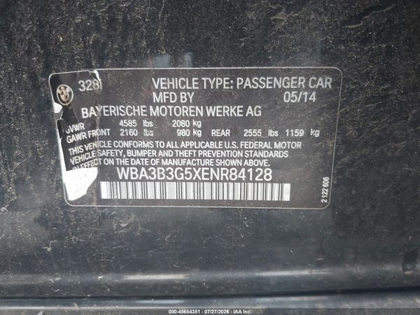 2014 BMW 328I XDRIVE