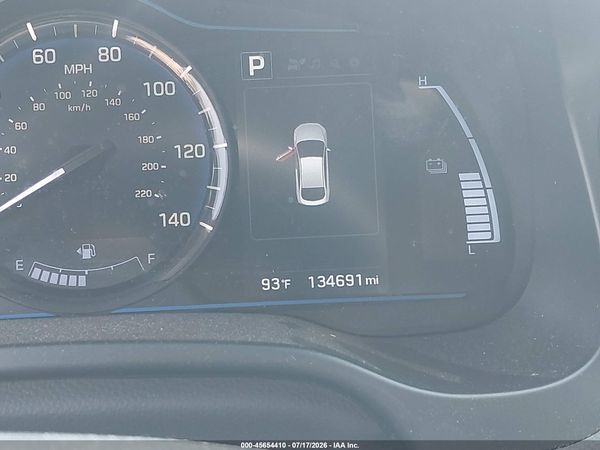 2018 HYUNDAI IONIQ HYBRID BLUE