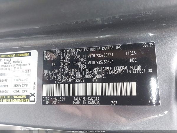 2023 LEXUS RX 350 PREMIUM PLUS