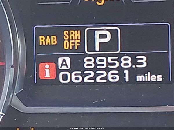 2018 SUBARU FORESTER 2.5I TOURING