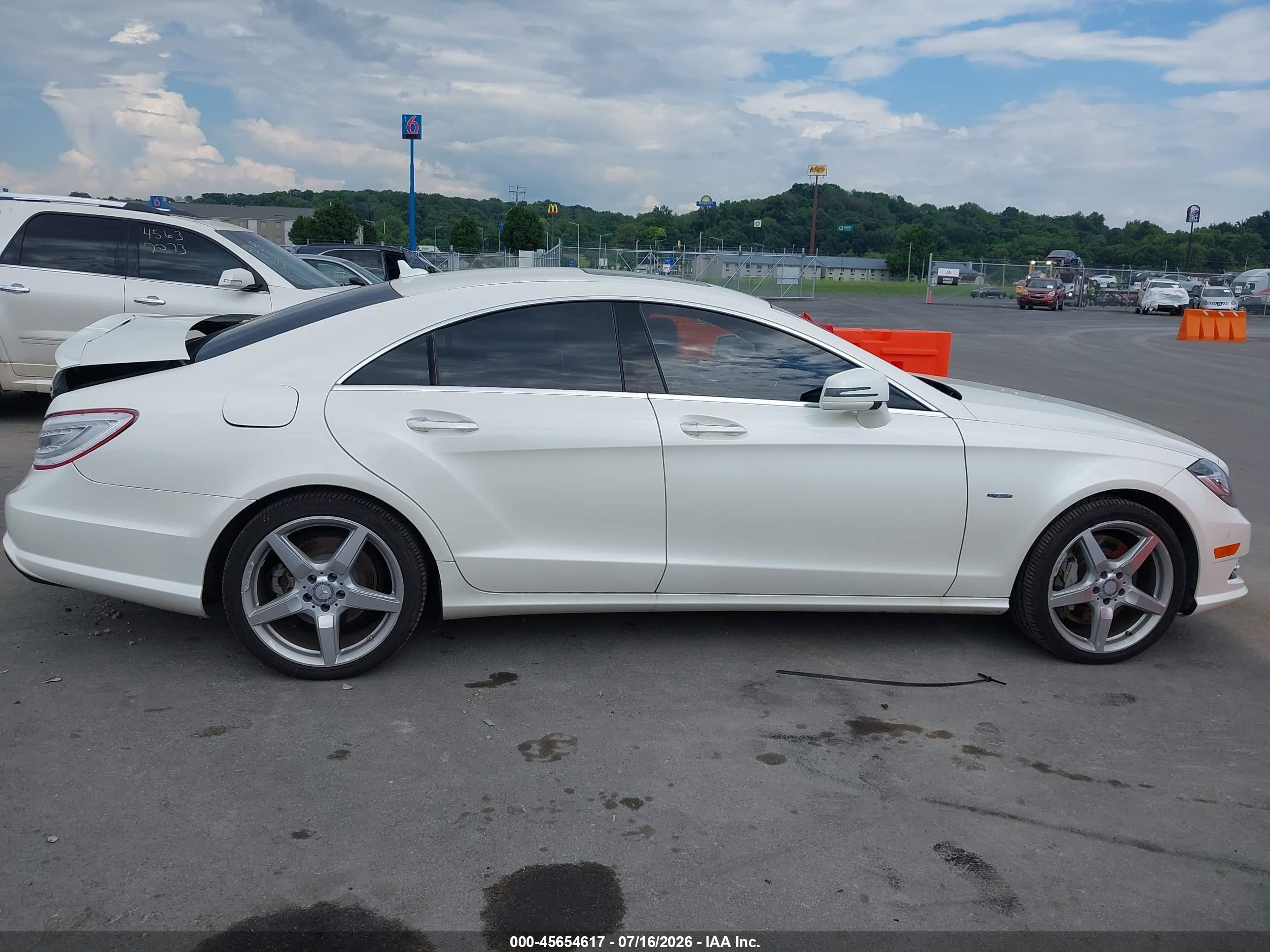 2012 MERCEDES-BENZ CLS 550 4MATIC