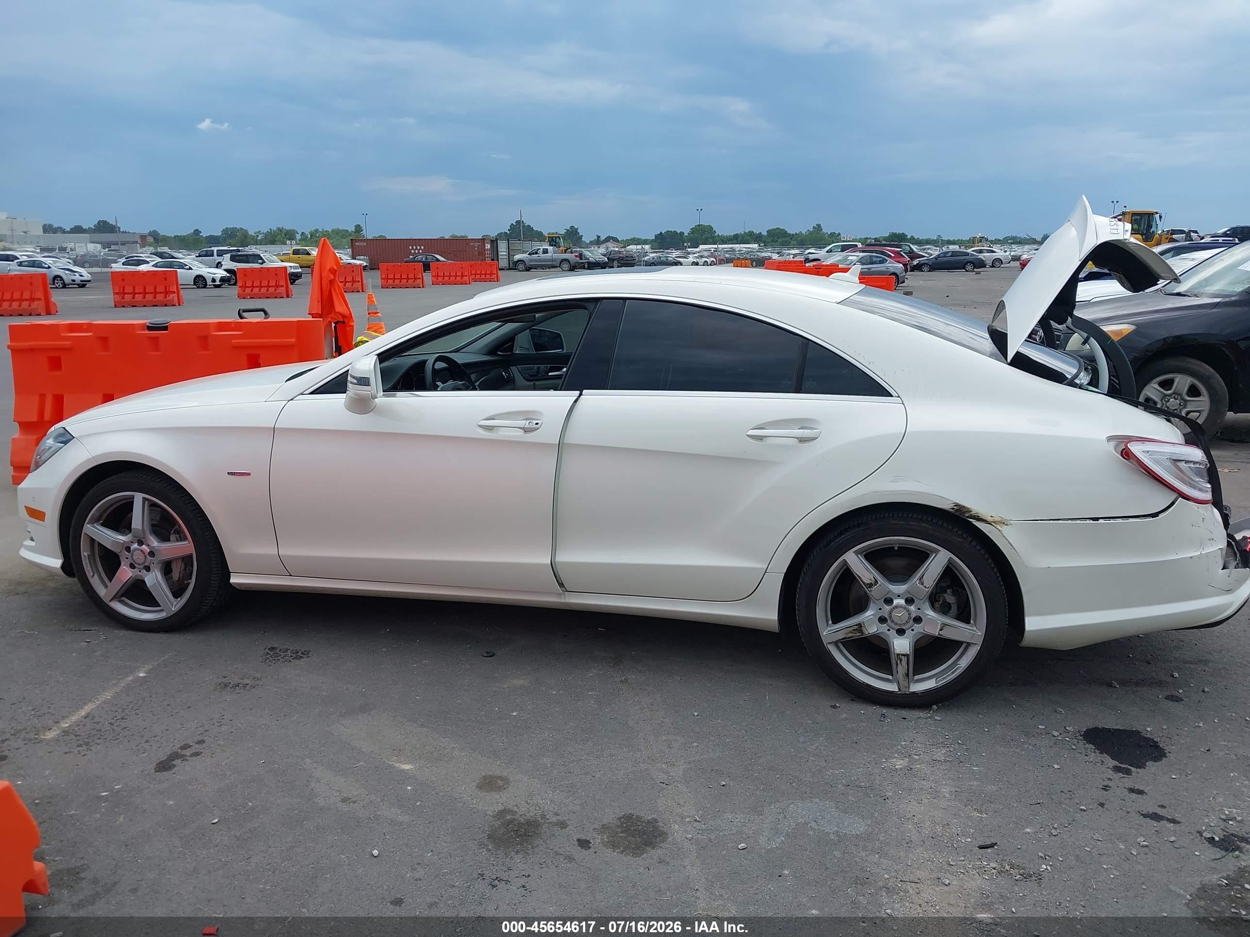2012 MERCEDES-BENZ CLS 550 4MATIC