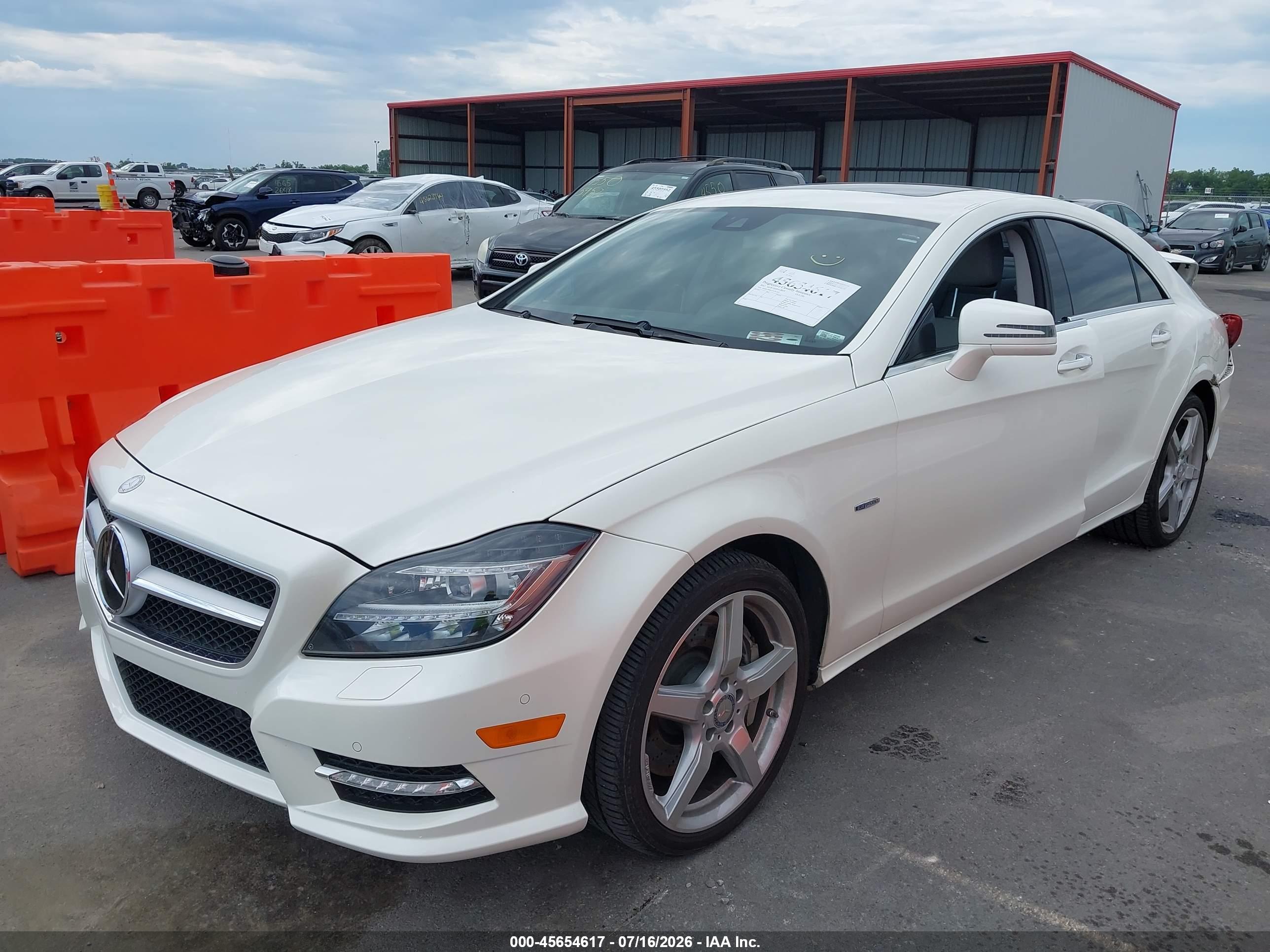 2012 MERCEDES-BENZ CLS 550 4MATIC