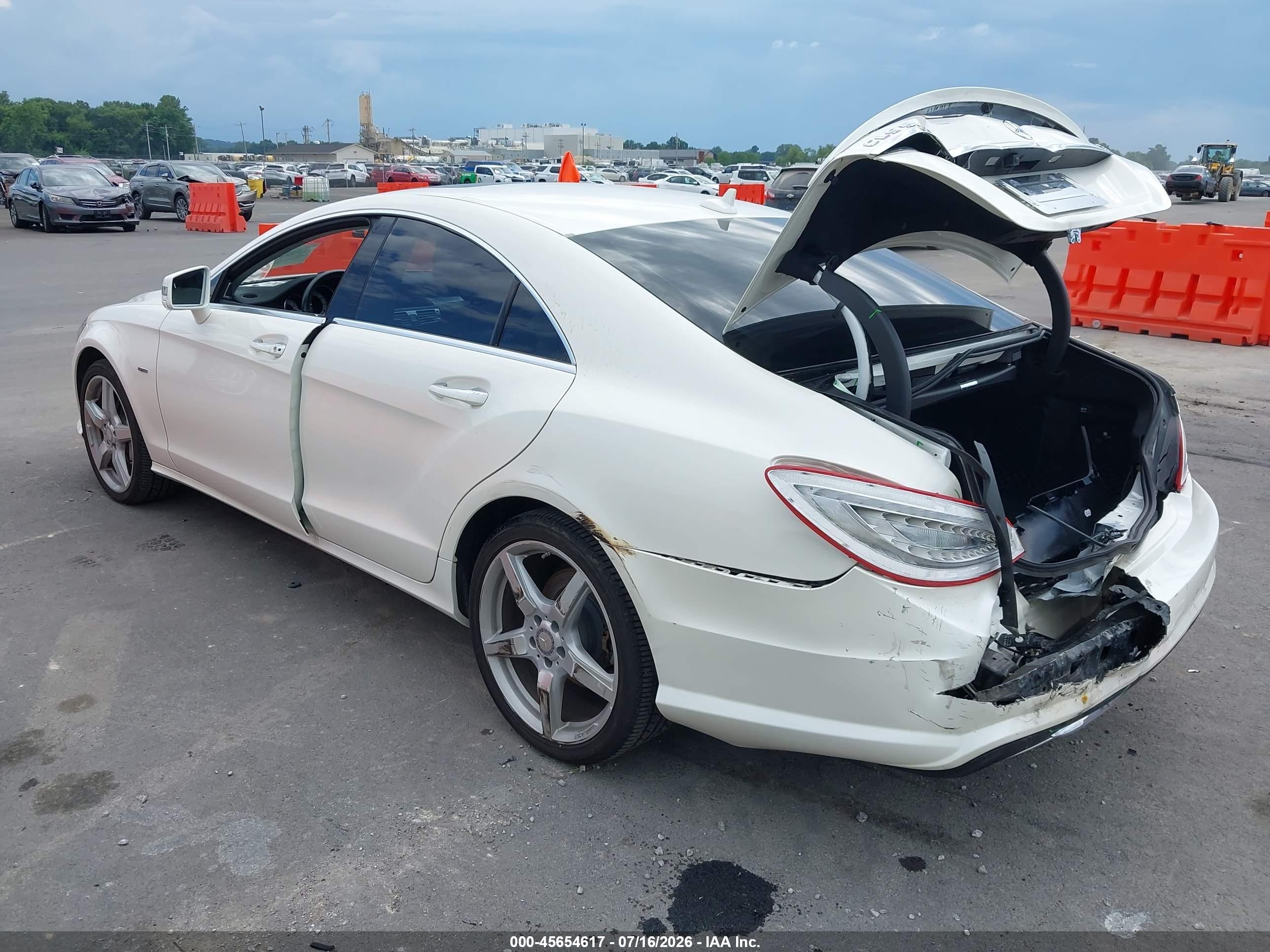 2012 MERCEDES-BENZ CLS 550 4MATIC