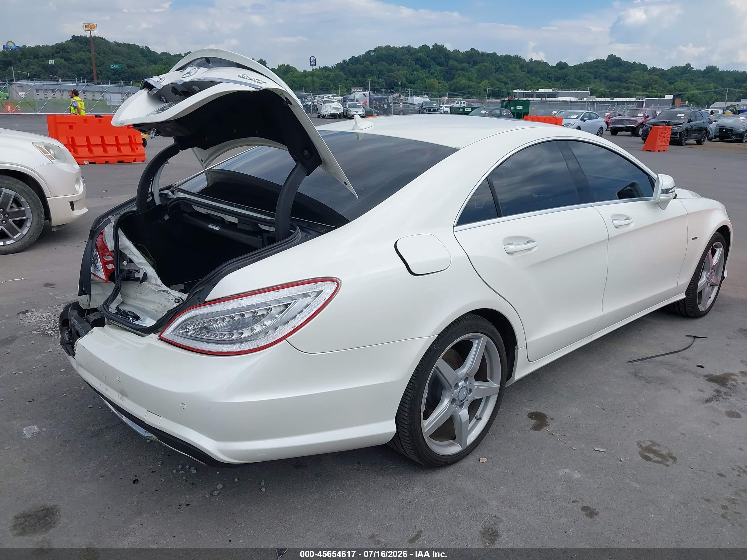 2012 MERCEDES-BENZ CLS 550 4MATIC