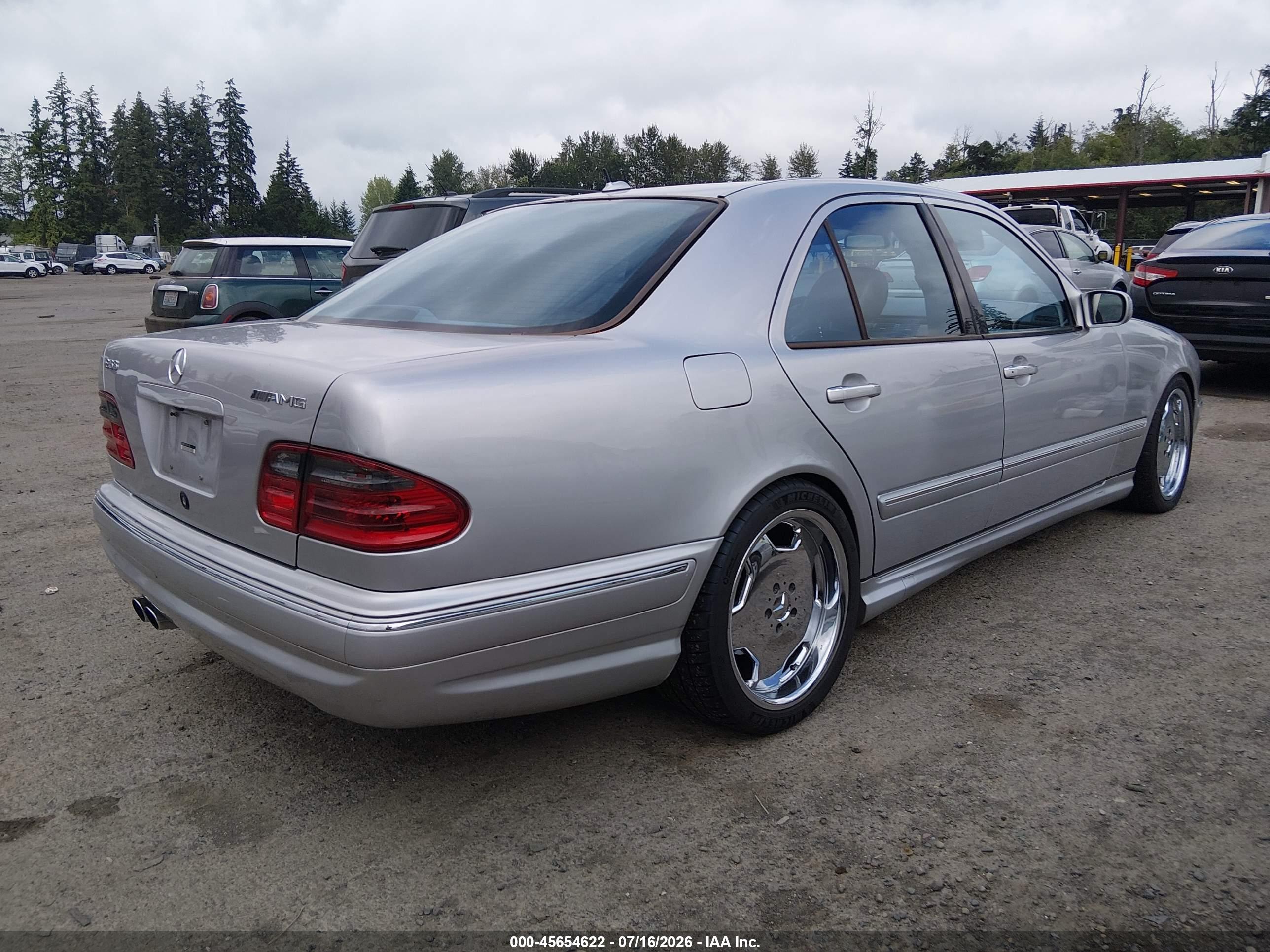 2002 MERCEDES-BENZ E 55 AMG E55 AMG